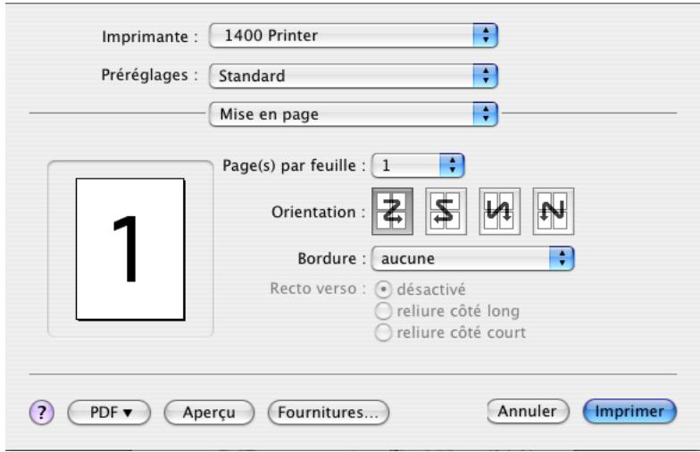 KODAK 1400 DIGITAL PHOTO PRINTER - Options d'impression - 4