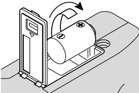 KODAK ADVANTIX F350 - LOADING THE BATTERY - 2