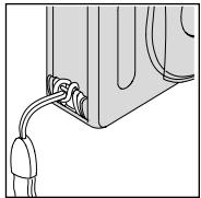 KODAK ADVANTIX T550 - ATTACHING THE STRAP - 2