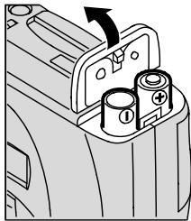 KODAK ADVANTIX T60 - LOADING THE BATTERIES - 1