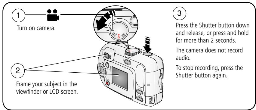 KODAK C310 - Taking a video - 1