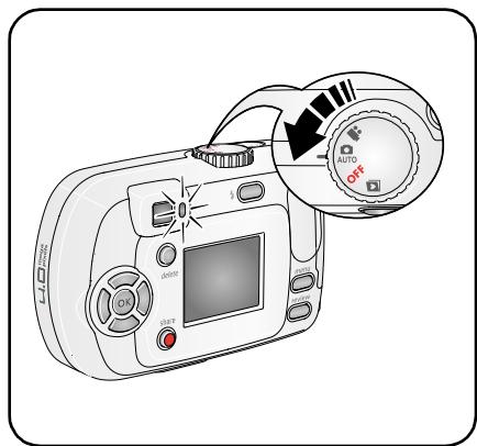 KODAK C310 - Turning on the camera - 1
