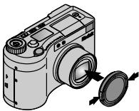 KODAK DC4800 - Using the Lens Cap - 1