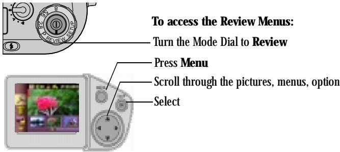 KODAK DC4800 - Review Pictures Menu - 1