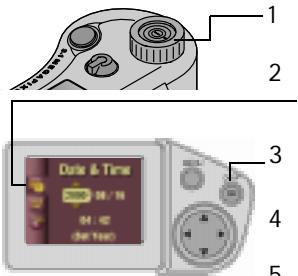 KODAK DC4800 - Setting the Clock - 2