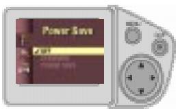 KODAK DC4800 - Selecting a Power Save Setting - 3