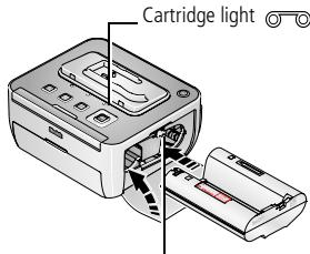 KODAK G600 PRINTER DOCK - To load the cartridge: - 3