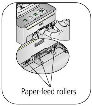 KODAK G600 PRINTER DOCK - Cleaning the paper-feed rollers - 1