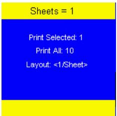 KODAK G610 PRINTER DOCK - Changing the printed picture layout - 1