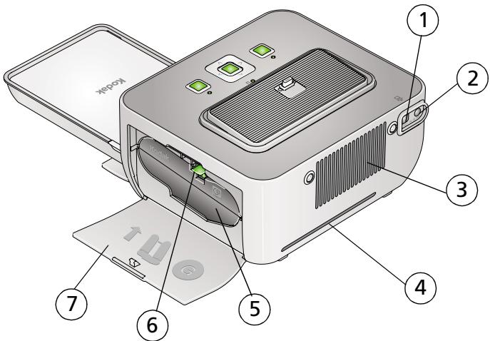 KODAK G610 PRINTER DOCK - Back/top/side view - 1