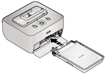 KODAK G610 PRINTER DOCK - Inserting the paper tray - 2