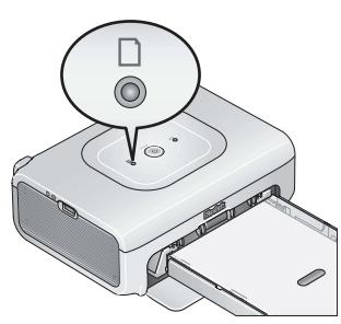 KODAK PHOTO PRINTER 300 - Open the paper tray door. - 3