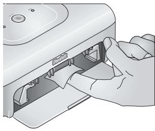 KODAK PHOTO PRINTER 300 - Cleaning the paper feed roller - 1