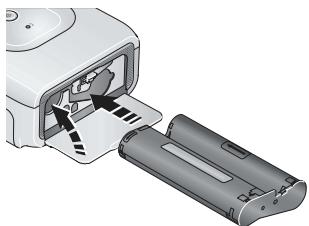 KODAK PHOTO PRINTER 300 - Installing and removing the color cartridge - 2