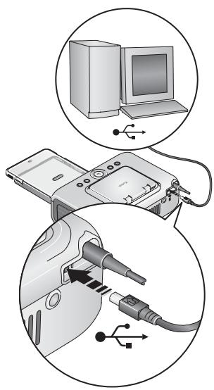 KODAK PHOTO PRINTER 500 - Connecting to a computer - 1