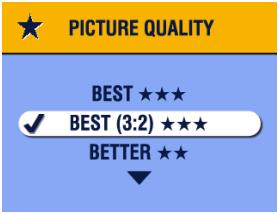 KODAK PRINTER DOCK - Setting the picture quality - 1