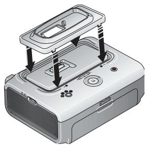 KODAK PRINTER DOCK - Installing the custom camera insert - 2