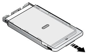 KODAK PRINTER DOCK 3 - Installing and removing the paper tray - 1