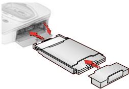 KODAK PRINTER DOCK 4000 - Inserting the Paper Tray - 1