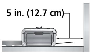 KODAK PRINTER DOCK PLUS 3 - Finding a location for your printer dock - 1