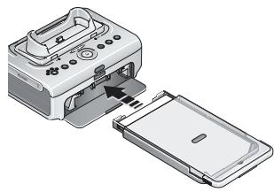 KODAK PRINTER DOCK PLUS 3 - Installing and removing the paper tray - 2