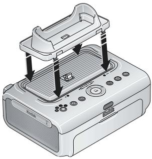 KODAK PRINTER DOCK PLUS 3 - Installing the custom camera insert - 1