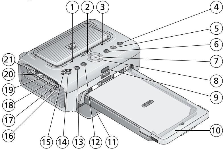 KODAK PRINTER DOCK PLUS 3 - Front/top/side view - 1