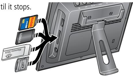 KODAK S510 - Inserting a memory card - 1
