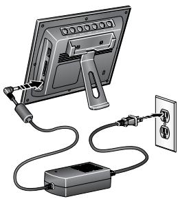 KODAK S510 - Turning on the frame - 1