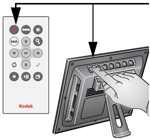 KODAK S510 - Turning off the frame - 1