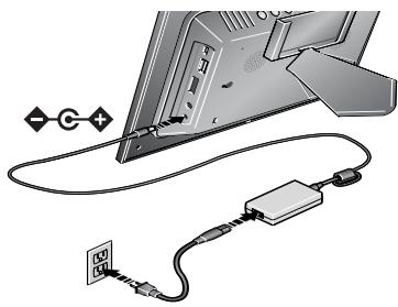 KODAK SV811 - Connexion du câble d'alimentation - 1