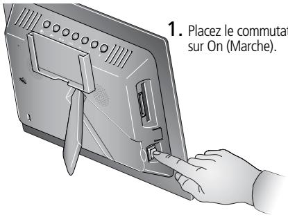 KODAK SV811 - Mise sous tension du cadre - 1