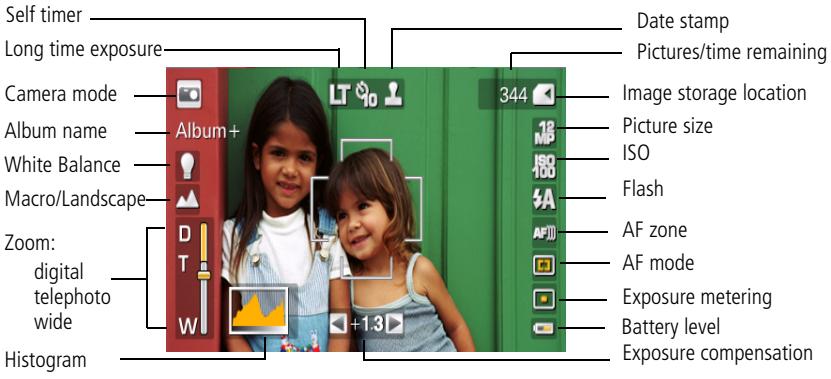 KODAK V1233 - Using camera Help - 3