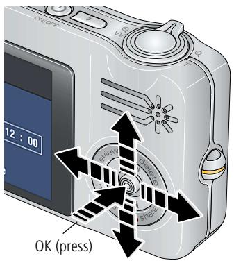 KODAK V1233 - Setting the language and date/time - 1