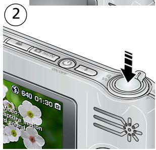 KODAK V1233 - Taking a video - 2