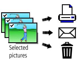 KODAK V1233 - Selecting multiple pictures/videos - 1
