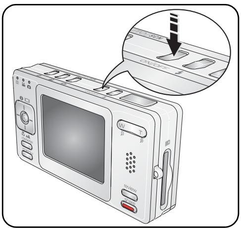KODAK V530 - Turning on the camera - 1
