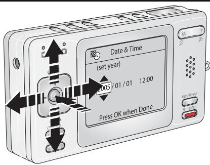 KODAK V530 - Setting the date/time, first time - 1