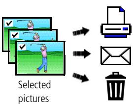 KODAK M893 IS - Selecting multiple pictures/videos - 1