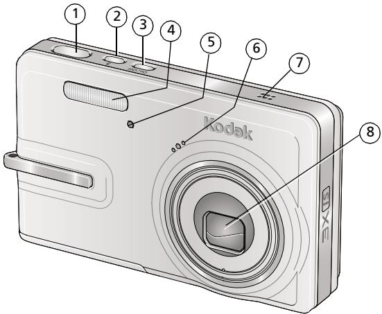 KODAK M893 IS - Front view - 1