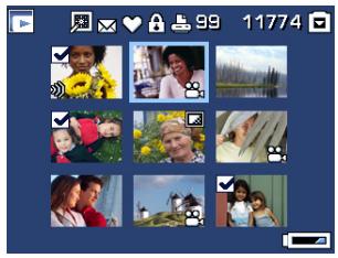 KODAK M893 IS - Viewing thumbnails (multi-up) - 1