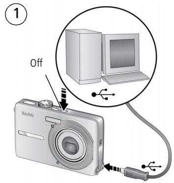 KODAK MD1063 - Transferring pictures/videos - 1