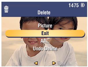 KODAK MD1063 - Deleting pictures/videos - 1
