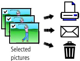 KODAK MX1063 - Selecting multiple pictures/videos - 1