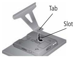 KODAK P520 - Attaching the frame stand - 1