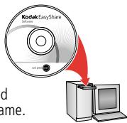KODAK P720 - Installing the Kodak EasyShare digital display software - 1