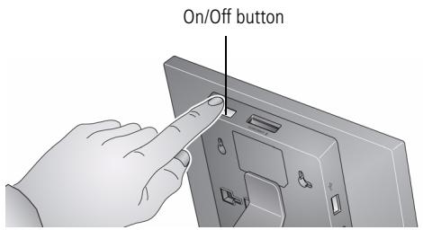 KODAK P720 - Turning on your frame - 1