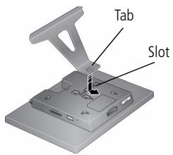 KODAK P720 - Attaching the frame stand - 1