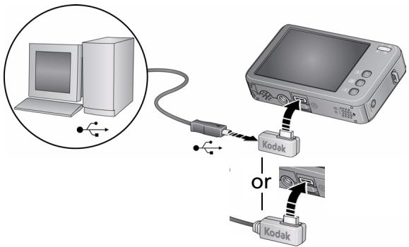 KODAK V1073 - Transferring pictures/videos - 1