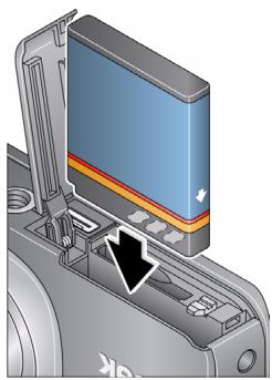 KODAK V1273 - Loading and charging the battery - 1